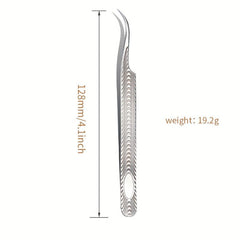Pro Eyelash Extension Tweezers Straight and Curved