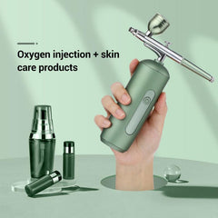 Portable Airbrush Facial Sprayer Water Oxygen Hydra Facial Machine