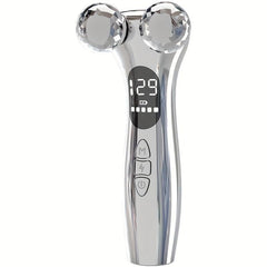 4D Microcurrent Roller Massager V Face Roller Massager Wheel