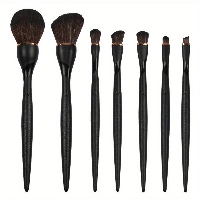 7pcs Jasna's Curvature Makeup Brushes Set