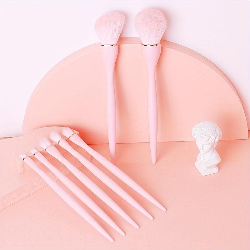 7pcs Jasna's Curvature Makeup Brushes Set