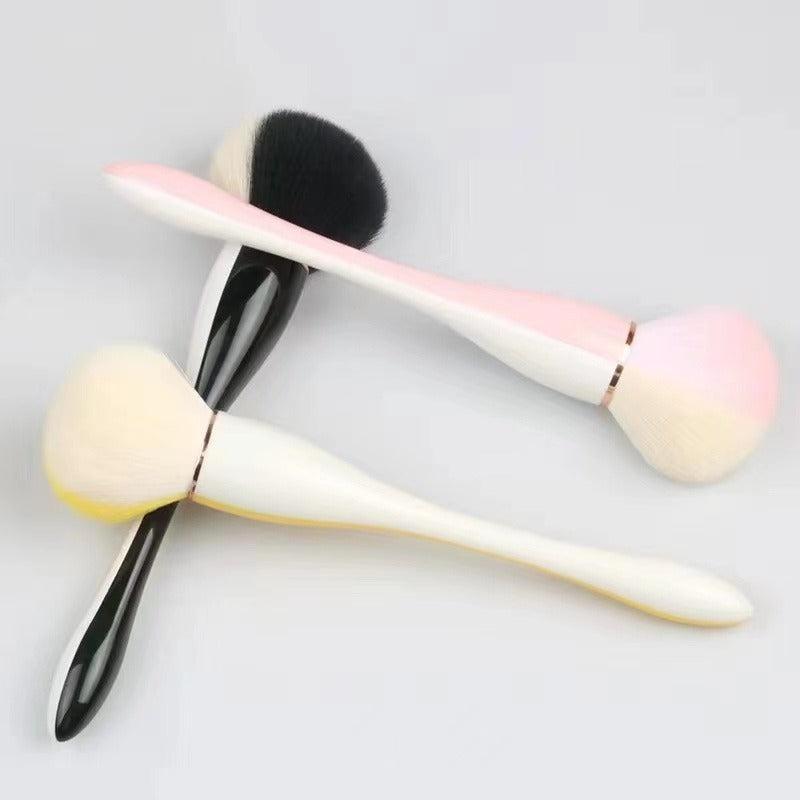 3pc Flawless Face Powder Brush Small Handle Vegan Makeup Tool Contour & Define