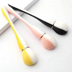 3pc Flawless Face Powder Brush Small Handle Vegan Makeup Tool Contour & Define