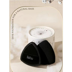 2 Pack Air Cushion Portable Powder Puff with Storage Box