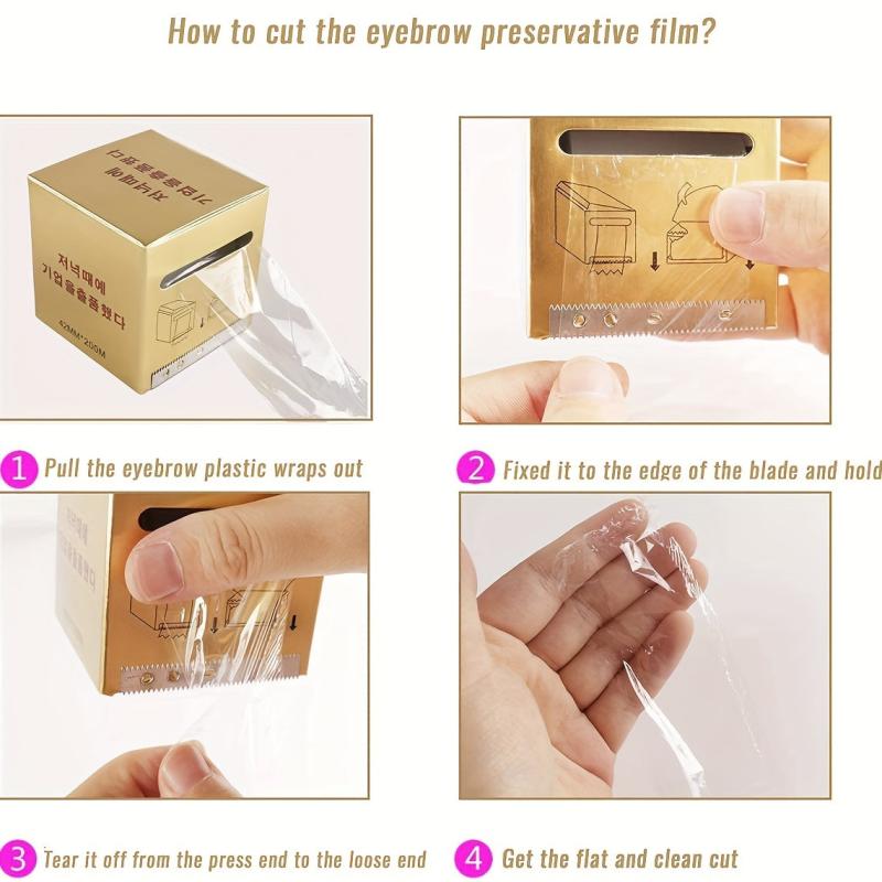 Disposable Eyebrow Tattoo Barrier Film Microblading Supplies