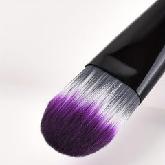 Fish Scale Textured Makeup Brush Silver Foundation Make Up Tool