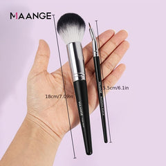 Makeup Brushes 18 Pcs Professional Synthetic Makeup Brush Set With Case