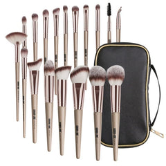 Makeup Brushes 18 Pcs Professional Synthetic Makeup Brush Set With Case