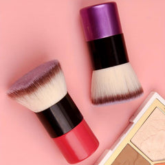 Portable Loose Powder Brush for Makeup
