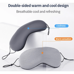Soft Sleep Eye Mask with Adjustable Strap