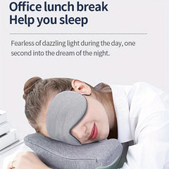 Soft Sleep Eye Mask with Adjustable Strap