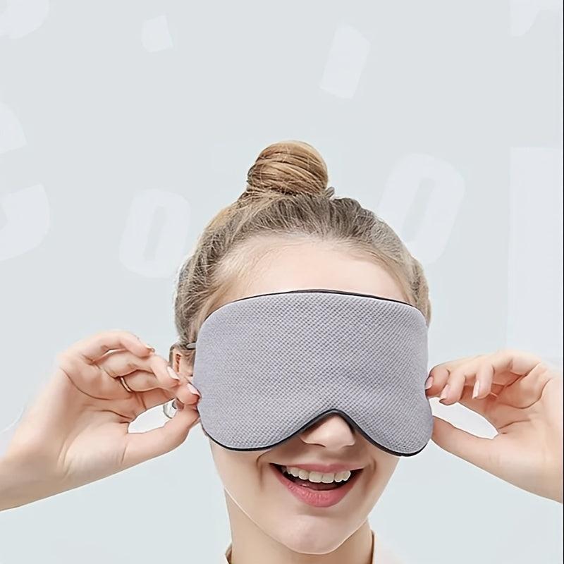 Soft Sleep Eye Mask with Adjustable Strap