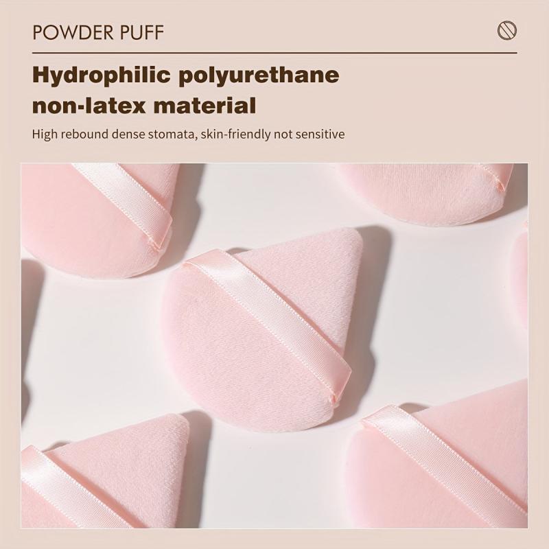 18PCS Triangle Makeup Puff Loose Powder Foundation Sponge