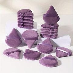 18PCS Triangle Makeup Puff Loose Powder Foundation Sponge