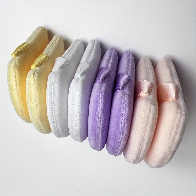16pcs Triangle Powder Puff Fan-shaped Beauty Tool Wet/Dry Makeup Puff