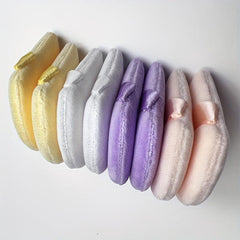 16pcs Triangle Powder Puff Fan-shaped Beauty Tool Wet/Dry Makeup Puff