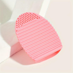 Silicone Brush Cleaning Tool, Portable Makeup Tool for Beginner