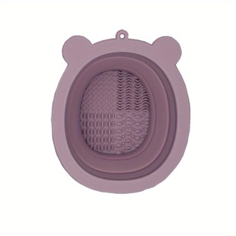 Silicone Makeup Brush Cleaning Bowl Dry Cleaning Box