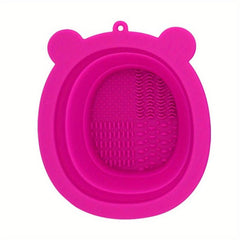 Silicone Makeup Brush Cleaning Bowl Dry Cleaning Box
