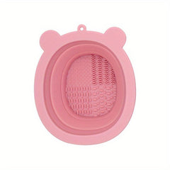 Silicone Makeup Brush Cleaning Bowl Dry Cleaning Box