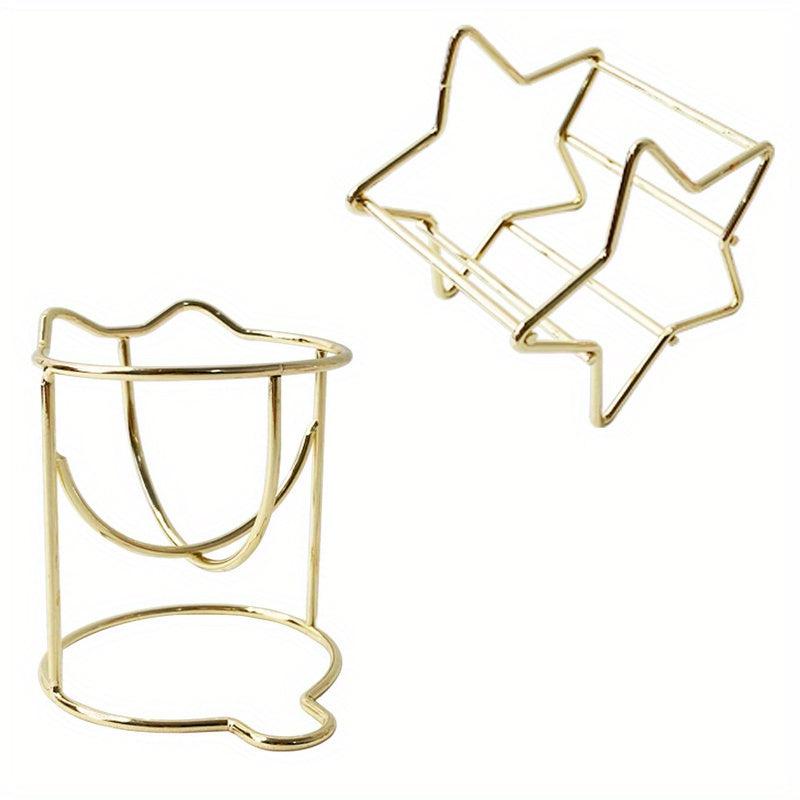 2pcs Cat Ear Star Beauty Storage Rack