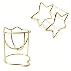 2pcs Cat Ear Star Beauty Storage Rack