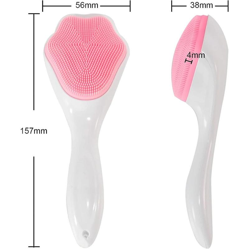 Silicone Face Scrubber Exfoliating Brush for Pore Cleansing