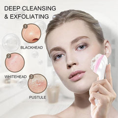 Silicone Face Scrubber Exfoliating Brush for Pore Cleansing