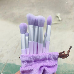 13 Pcs Makeup Brushes Kit with Drawstring Bag