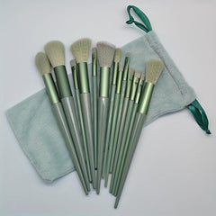 13 Pcs Makeup Brushes Kit with Drawstring Bag