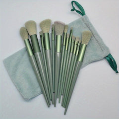 13 Pcs Makeup Brushes Kit with Drawstring Bag