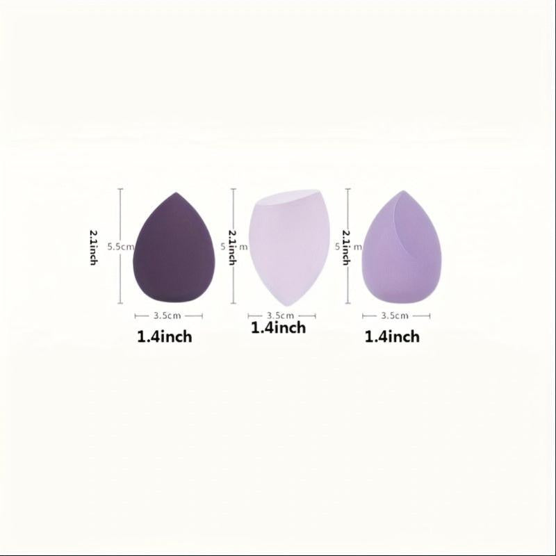 8pcs Makeup Sponges Set Dry/Wet Use Foundation Sponge Tools Egg Shaped Women