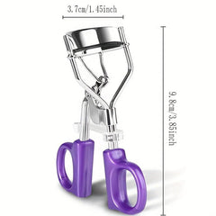 Eyelash Curler With 10pcs Pads Wide Angle Professional Lash Curler