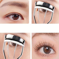 Eyelash Curler With 10pcs Pads Wide Angle Professional Lash Curler