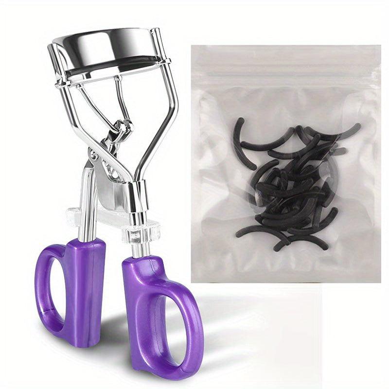 Eyelash Curler With 10pcs Pads Wide Angle Professional Lash Curler