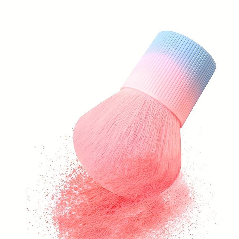 Ombre Powder Brush Large Fluffy Portable Face Contouring Makeup Brush