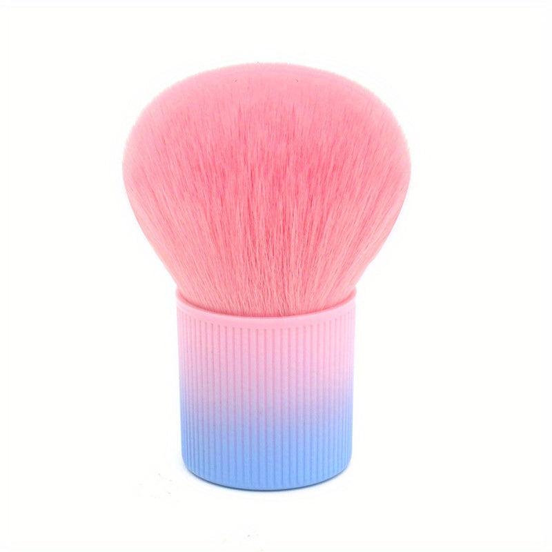 Ombre Powder Brush Large Fluffy Portable Face Contouring Makeup Brush