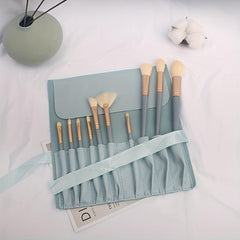 10pcs Soft Makeup Brushes Set for Eye Shadow Foundation Loose Powder