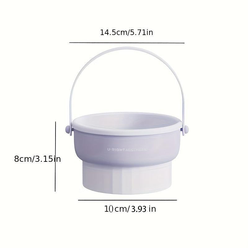 Makeup Brush Cleaner Mat Drying Rack Basket