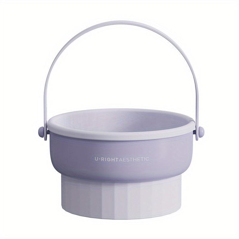 Makeup Brush Cleaner Mat Drying Rack Basket
