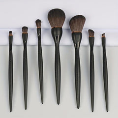 7pcs Makeup Brush Set Soft Synthetic Fiber Anti Slip Handle Foundation Brush