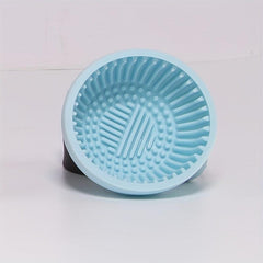 Makeup Brush Cleaner Mat Silicone Scrubber Bowl Brush Washer