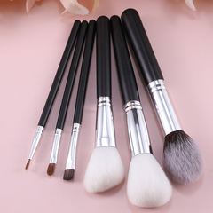 6pcs Makeup Brushes Set for Foundation Contouring Eye Brush