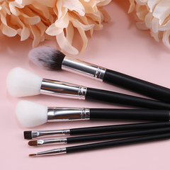 6pcs Makeup Brushes Set for Foundation Contouring Eye Brush
