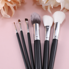 6pcs Makeup Brushes Set for Foundation Contouring Eye Brush