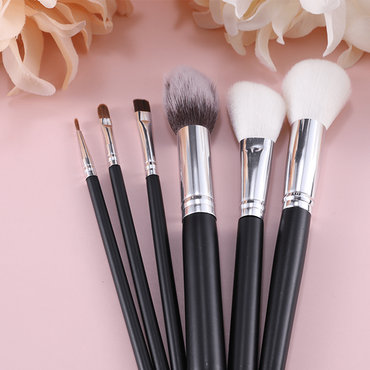 6pcs Makeup Brushes Set for Foundation Contouring Eye Brush