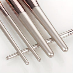 13pcs Makeup Brush & Powder Puff Kit with Storage Bag