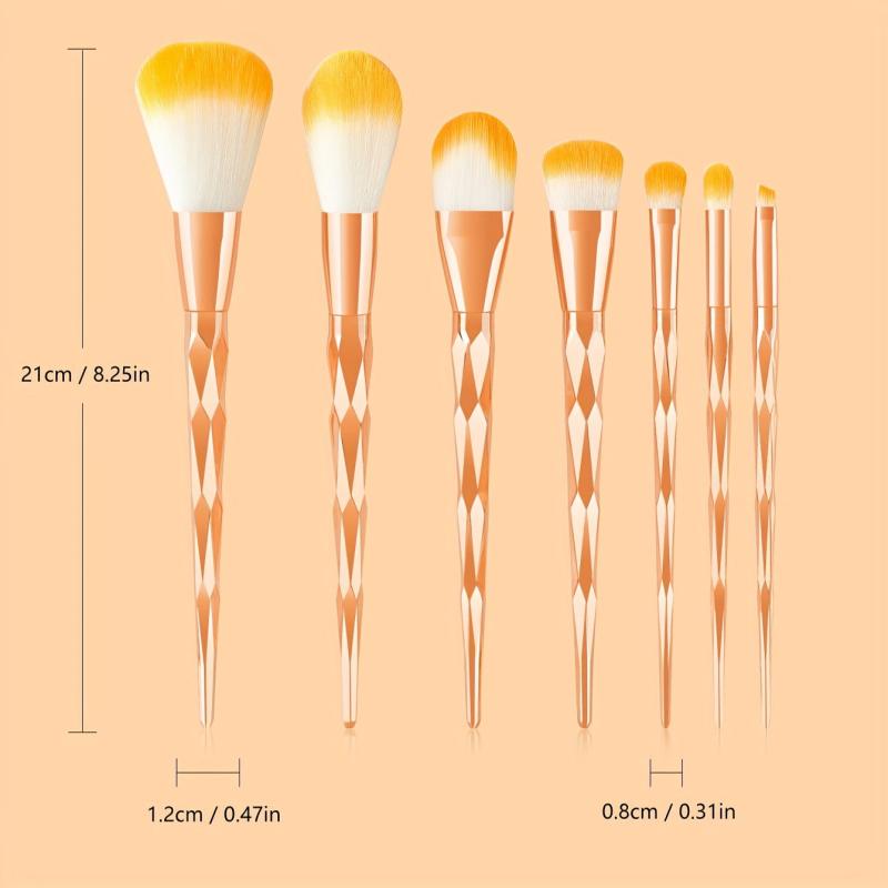 7pcs Makeup Brush Set for Beginners