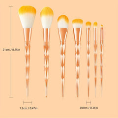 7pcs Makeup Brush Set for Beginners