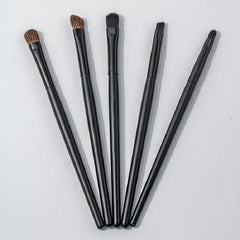 5 Pcs Mini Eye Makeup Brushes Set Smudge Eyeshadow Eyeliner Eyebrow Brush Kit